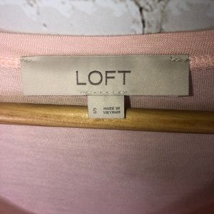 LOFT Tops - NWOT Loft Blush Pink Oversized Top LOFT Tops - NWOT Loft Blush Pink Oversized Top